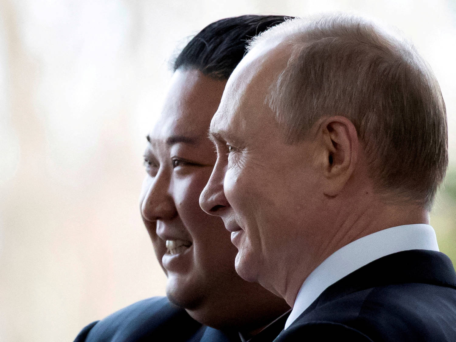 File Photo: File Photo: Russian President Vladimir Putin And North Korea's Leader Kim Jong Un Meet In Vladivostok In 2019