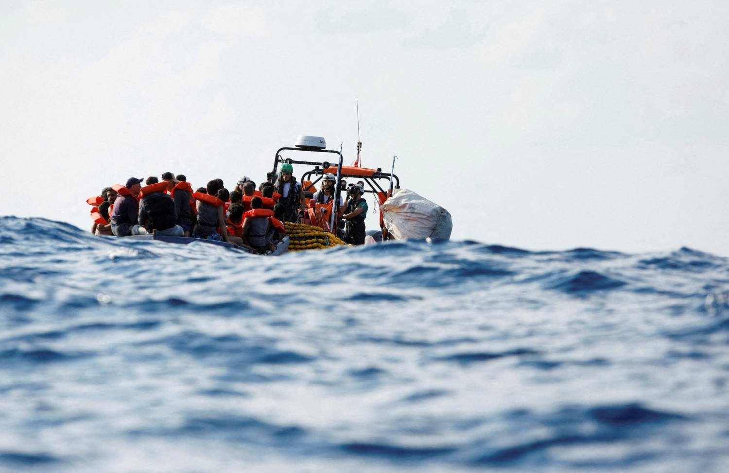 File Photo: Msf Ship Geo Barents Rescues Migrants Off The Libyan Coast In The Central Mediterranean