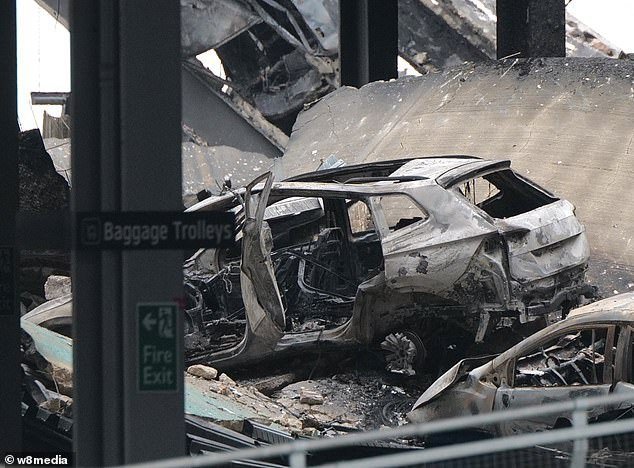 Range Rover electrical fault caused blaze that closed down Luton airport,  investigators say
