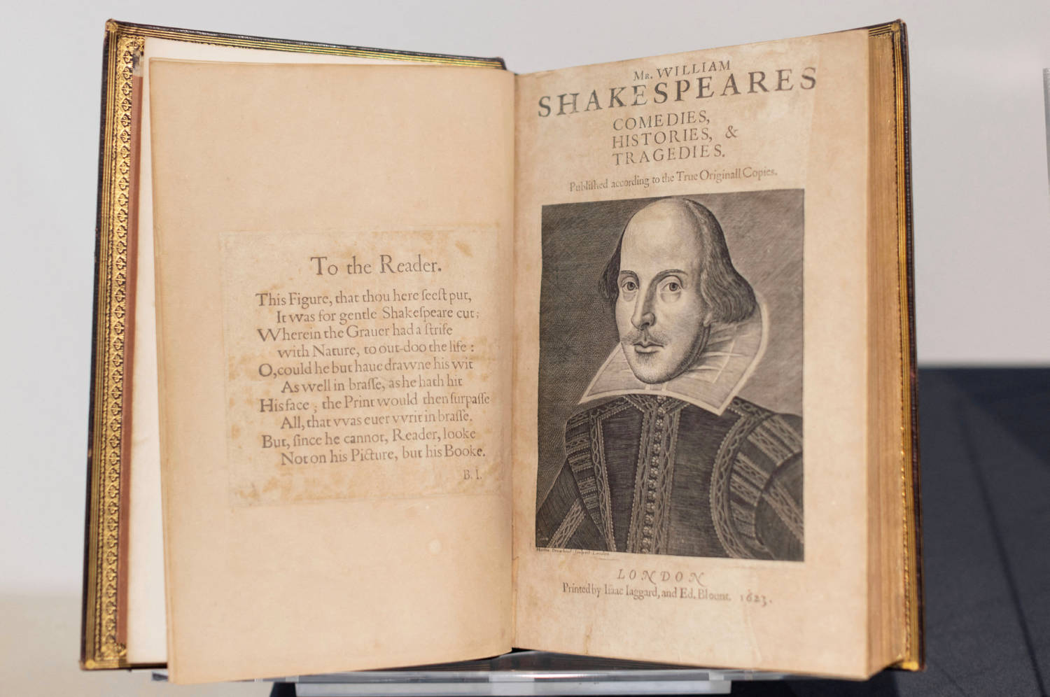 File Photo: Shakespeare's First Folio On Display At Christies In London
