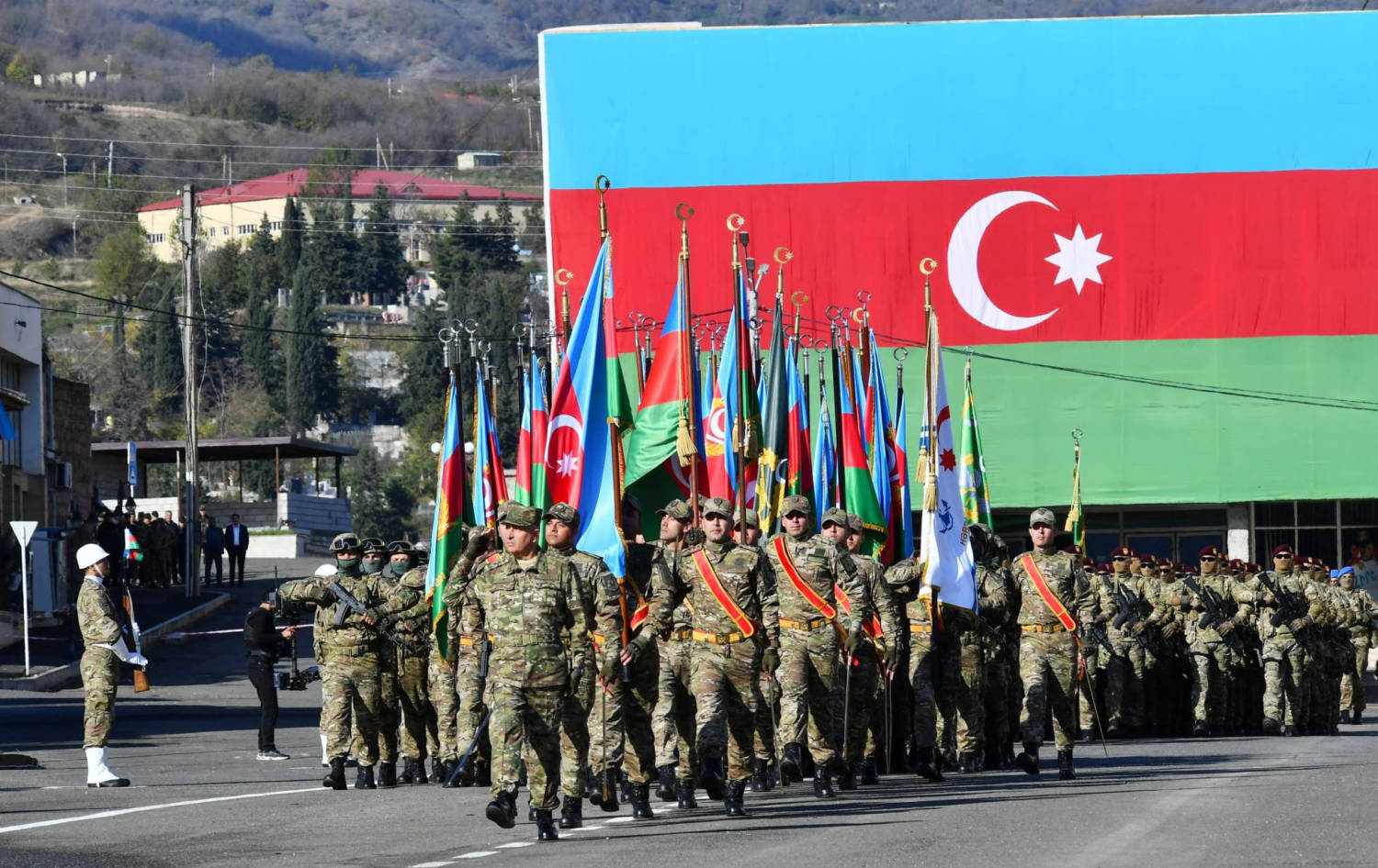 Military Parade Of Azerbaijan's Armed Forces In Khankendi