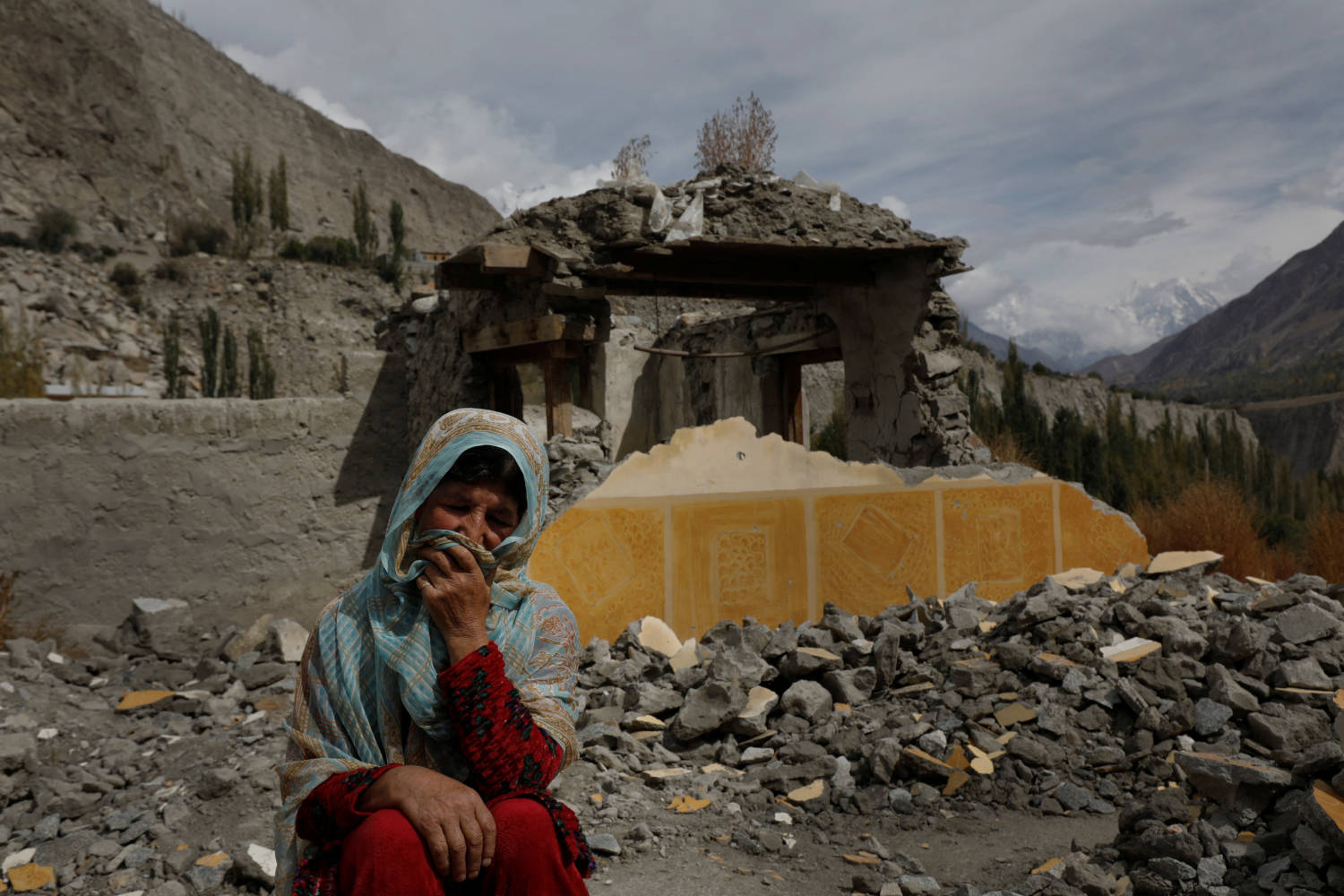 The Wider Image: Mountain Villages Fight For Future As Melting Glaciers Threaten Floods