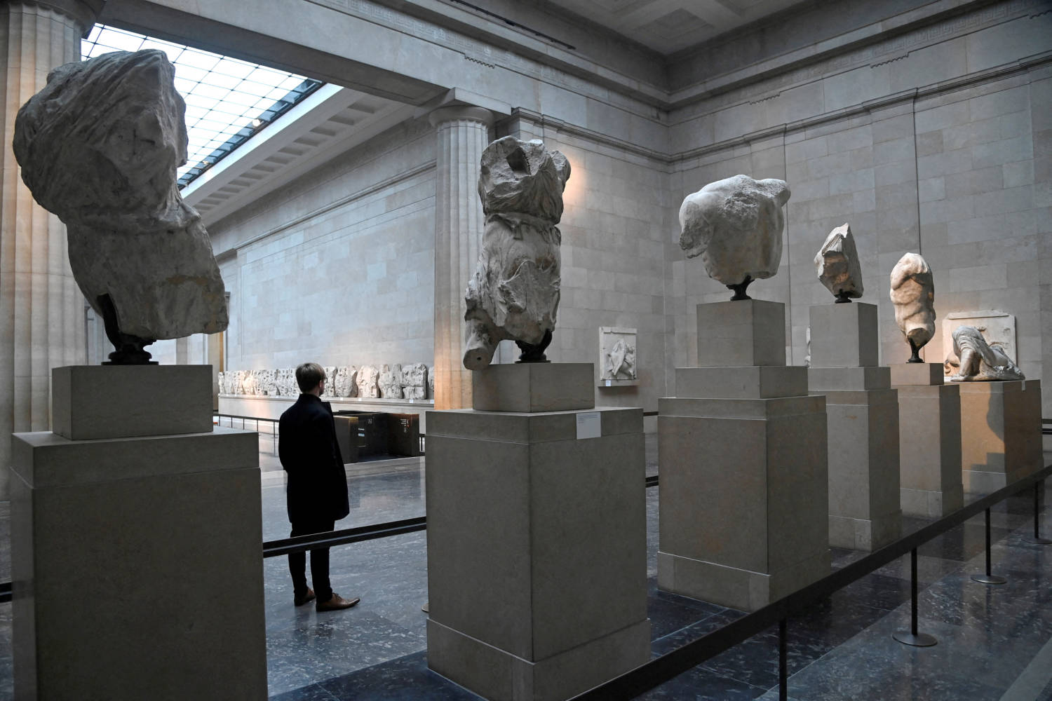 File Photo: File Photo: File Photo: Parthenon Sculptures On Display At The British Museum In London