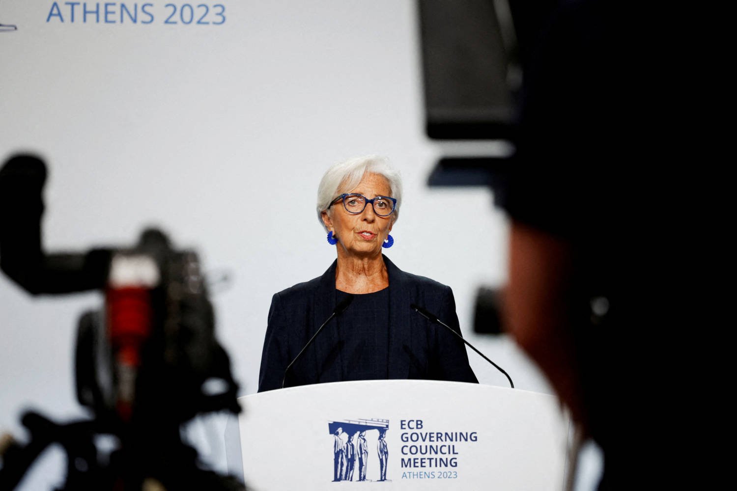 File Photo: Ecb's Lagarde Speaks To Reporters Following Monetary Policy Meeting