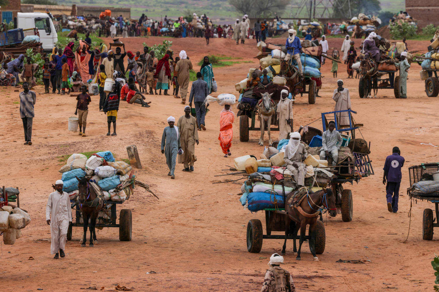 File Photo: People Fleeing The Violence In West Darfur