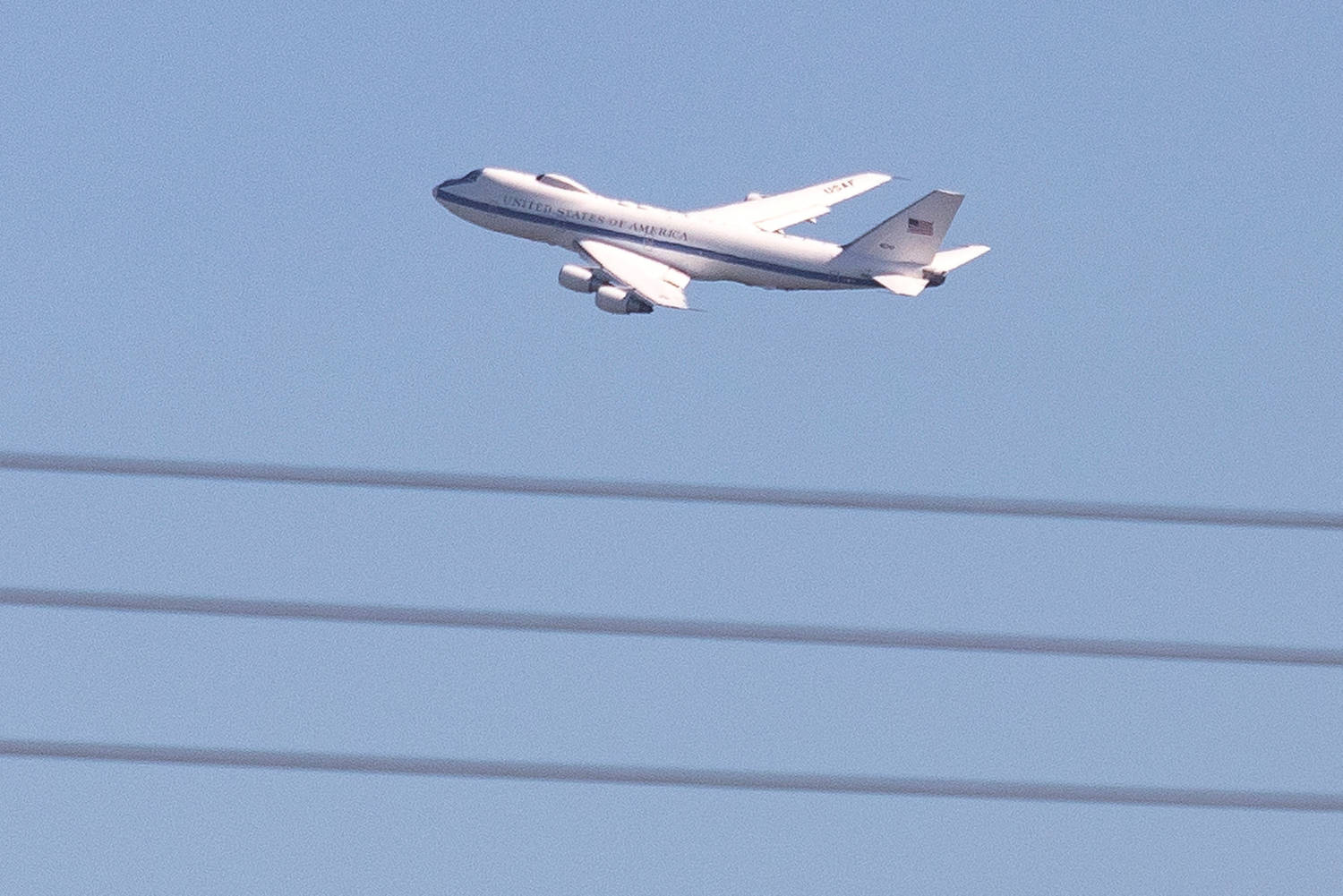 File Photo: A Boeing E 4b 