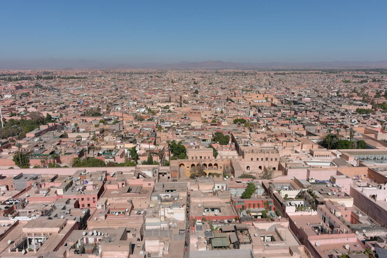 File Photo: An Aerial View Of Marrakech, Morocco