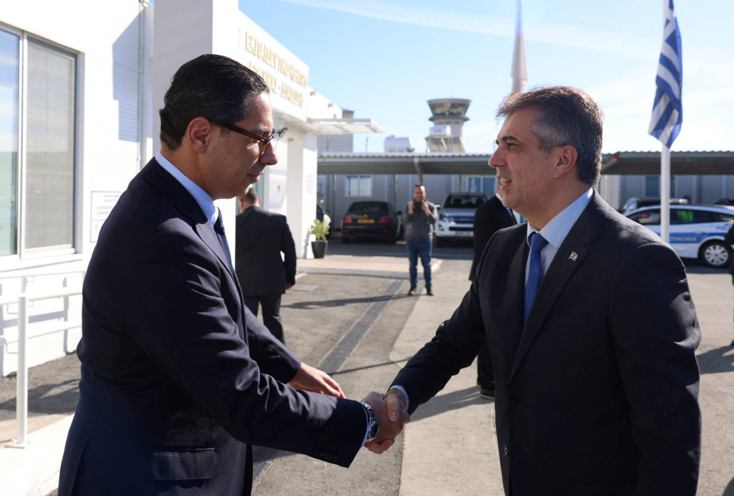 Israeli Foreign Minister Eli Cohen Visits Cyprus