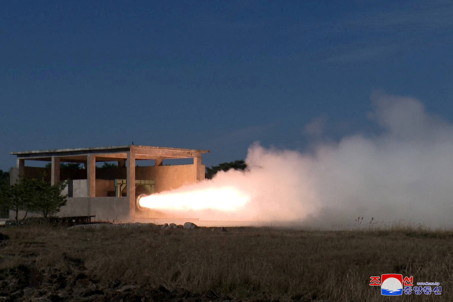 File Photo: North Korea Tested New Solid Fuel Engine For Intermediate Ballistic Missile