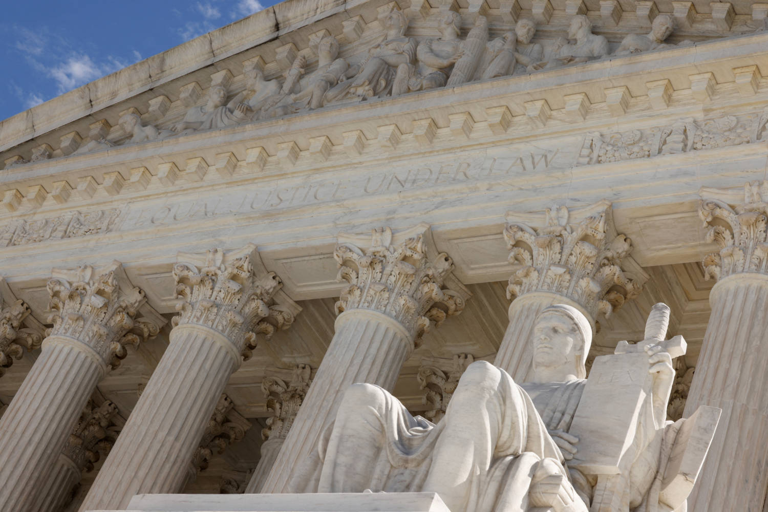 File Photo: U.s. Supreme Court Building Is In Washington