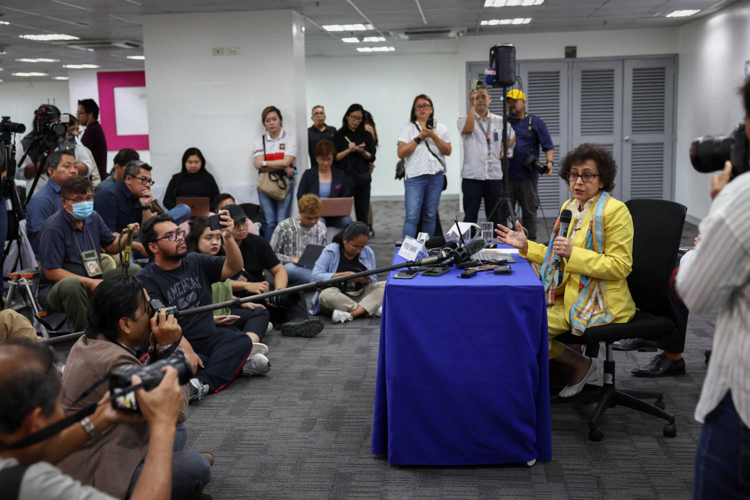 United Nations Special Rapporteur On Freedom Of Opinion And Expression Holds News Conference