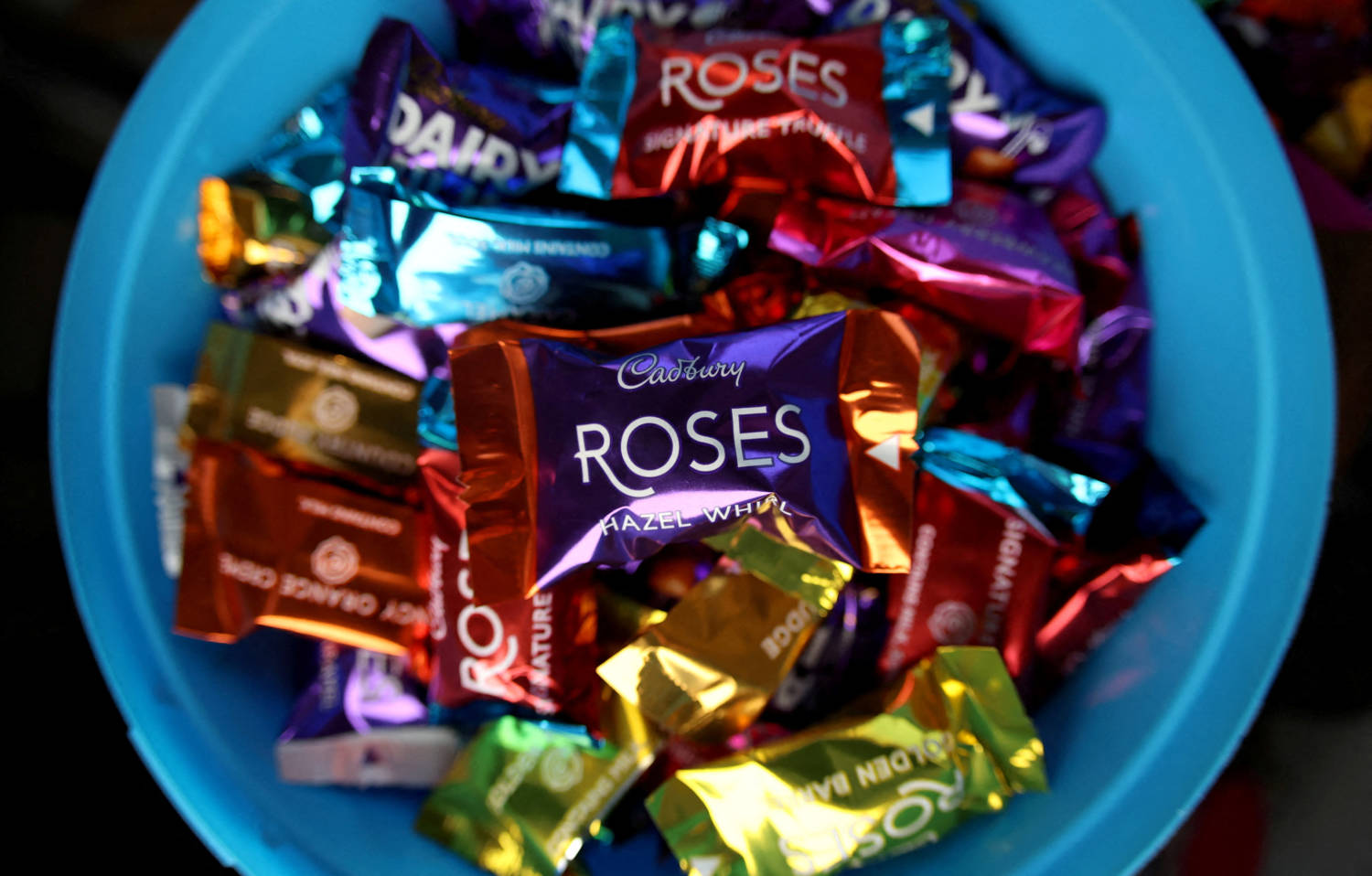 Illustration Shows Cadbury Roses Chocolates