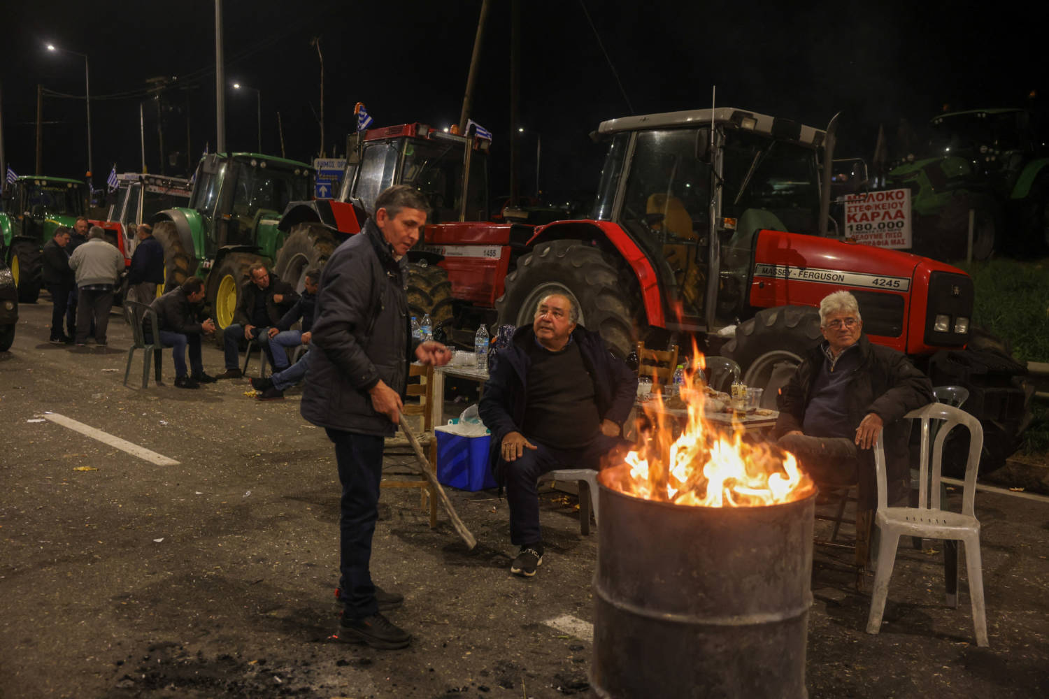 Farmers Protest, In Greece