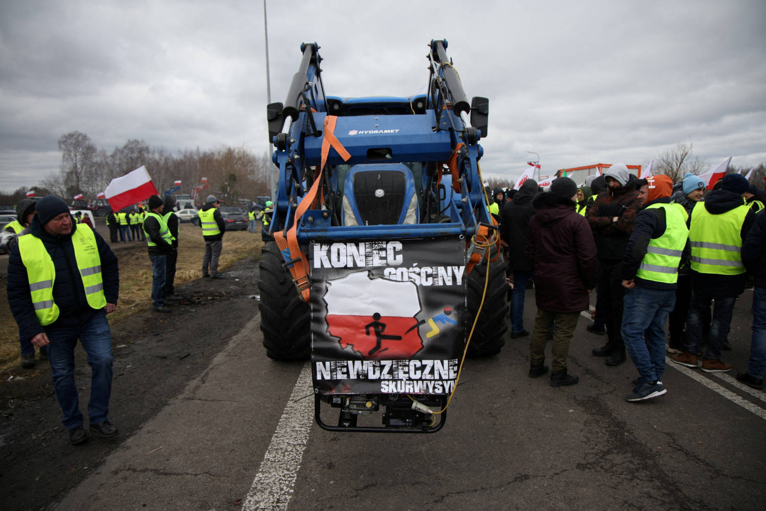 File Photo: Polish Farmers Protest In Dorohusk