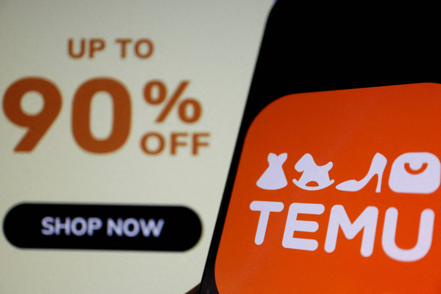 File Photo: Illustration Picture Of E Commerce Platform Temu