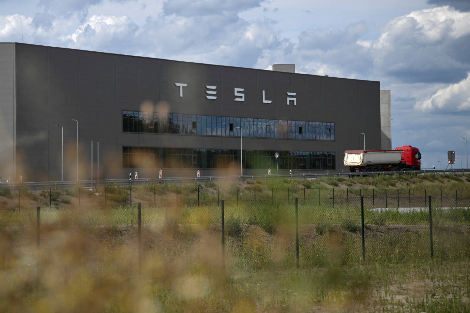 File Photo: Tesla Holds Community Event On Planned Expansion Of German Plant