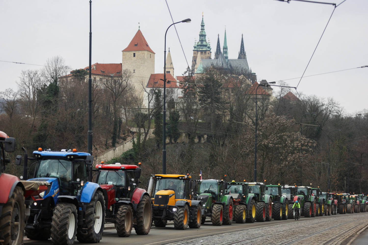 Farmers Protest In Prague