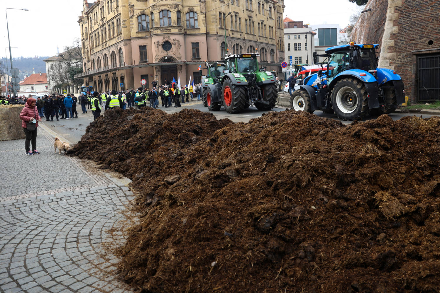 Farmers Protest In Prague