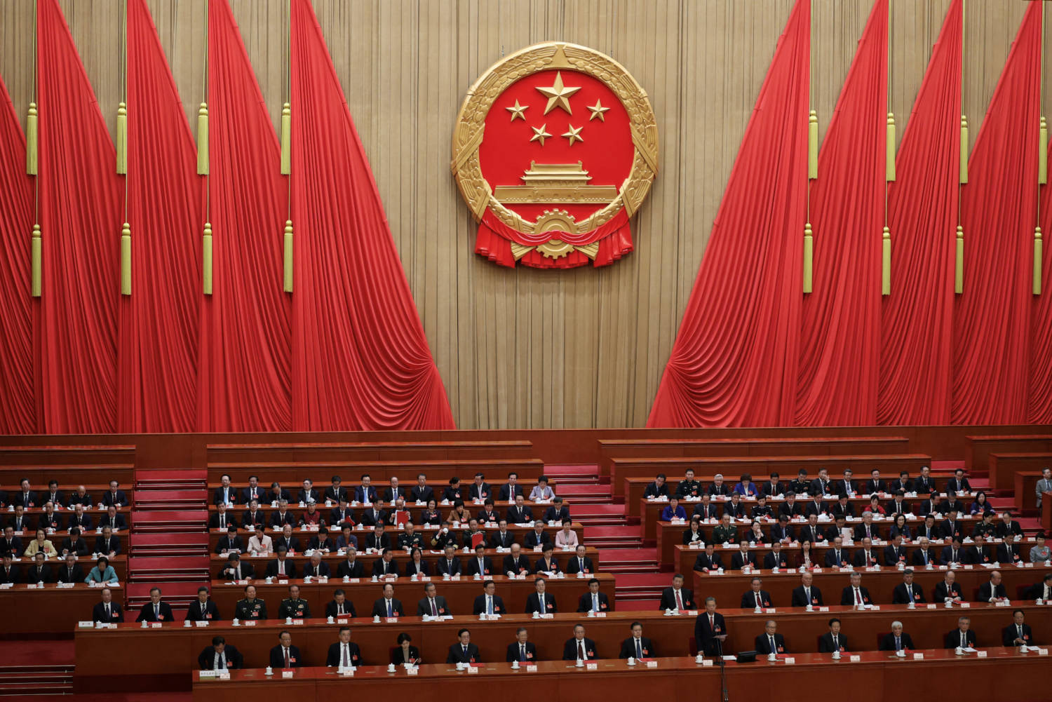 Closing Session Of The National People's Congress (npc) In Beijing
