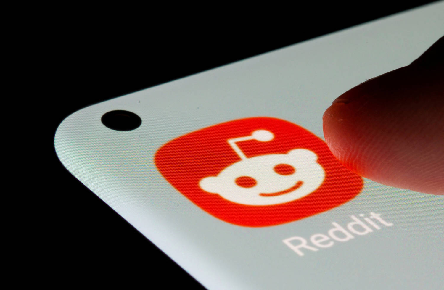 File Photo: Reddit App Is Seen On A Smartphone In This Illustration