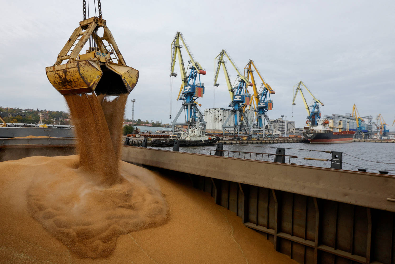 File Photo: Operations At Mariupol Port Amid Russia Ukraine Conflict