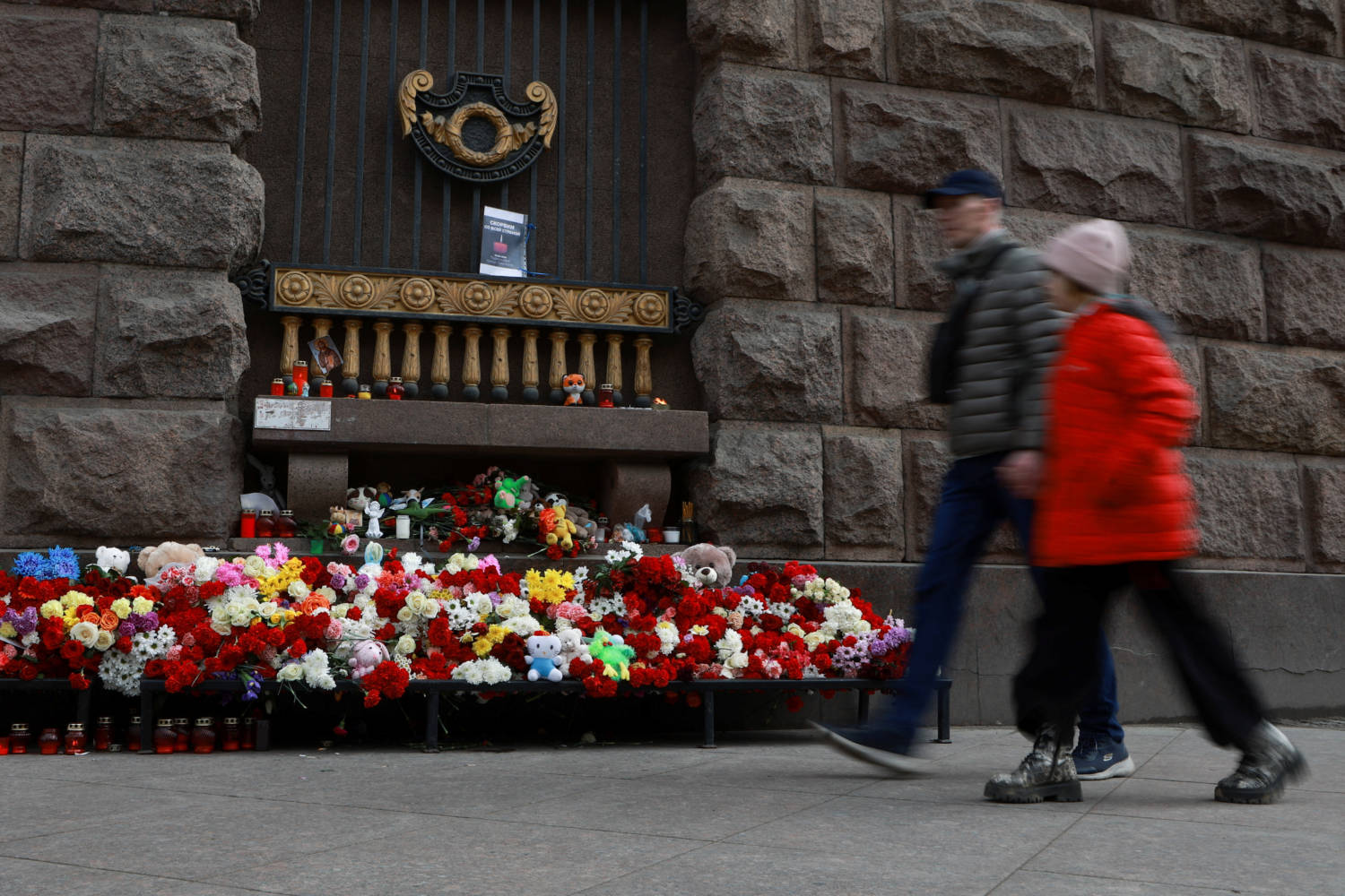 Reactions After Moscow Concert Hall Shooting, In Saint Petersburg