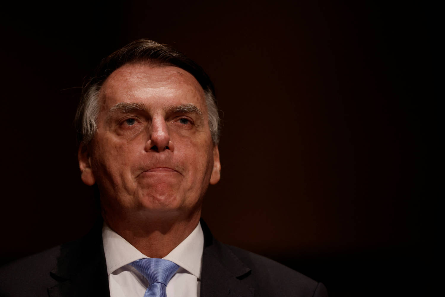 Brazil's Former President Jair Bolsonaro Attends An Event At The Municipal Theatre In Sao Paulo