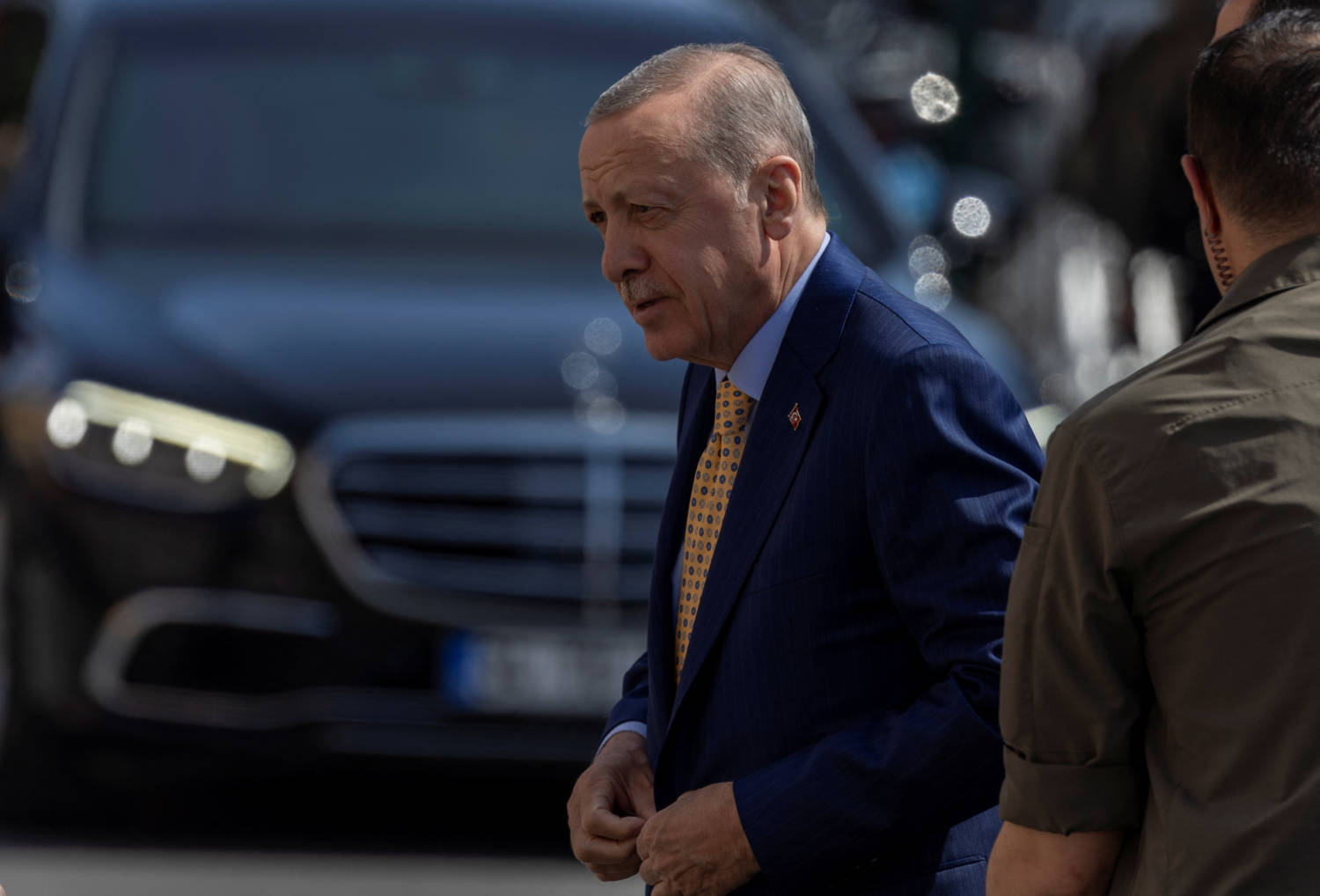 Turkey's President Tayyip Erdogan Casts His Ballot In Istanbul