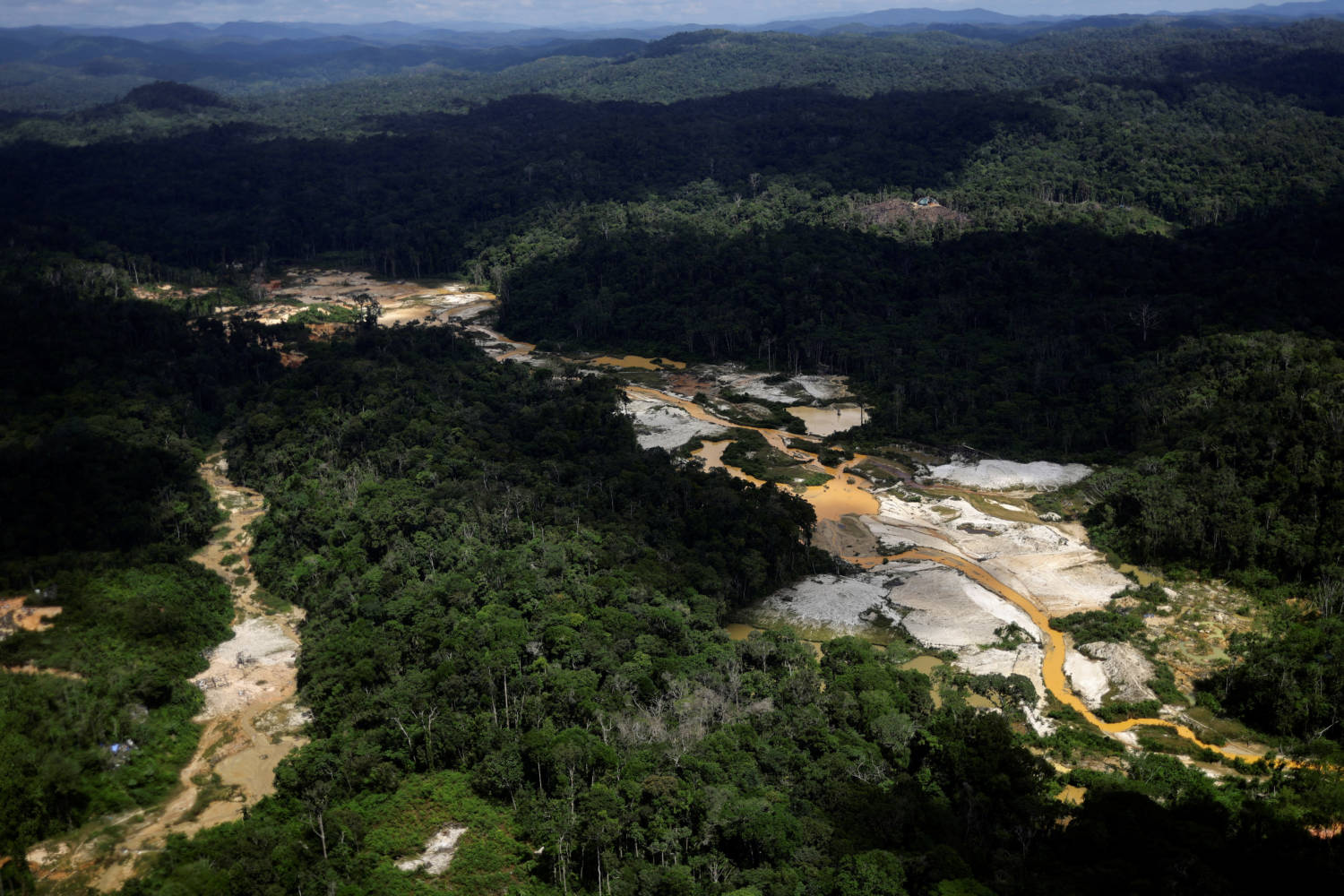 Operation By Ibama Against Illegal Mining In Yanomami Indigenous Land