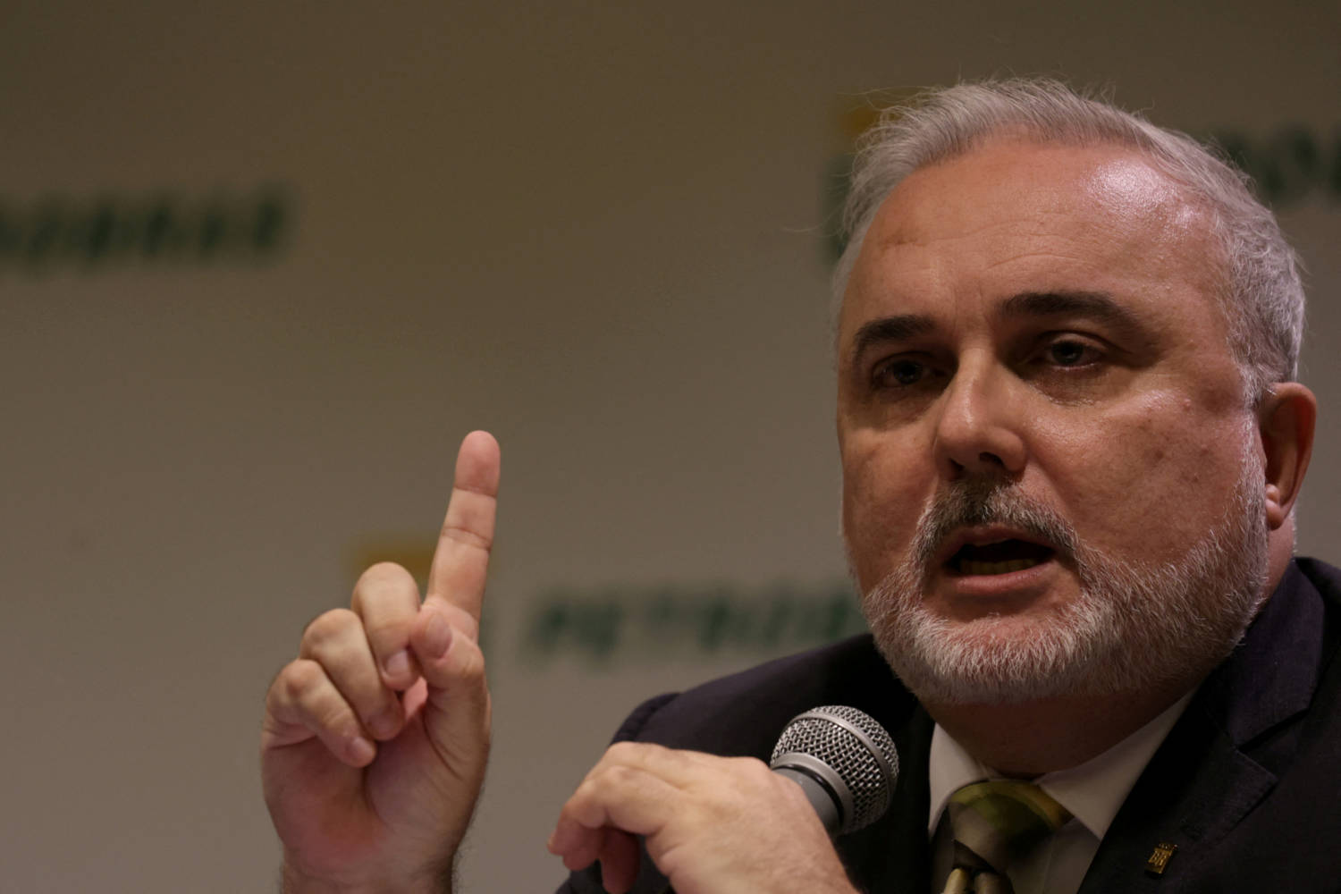 File Photo: Jean Paul Prates, Ceo Of Brazil's State Run Oil Company Petrobras, Attends A News Conference