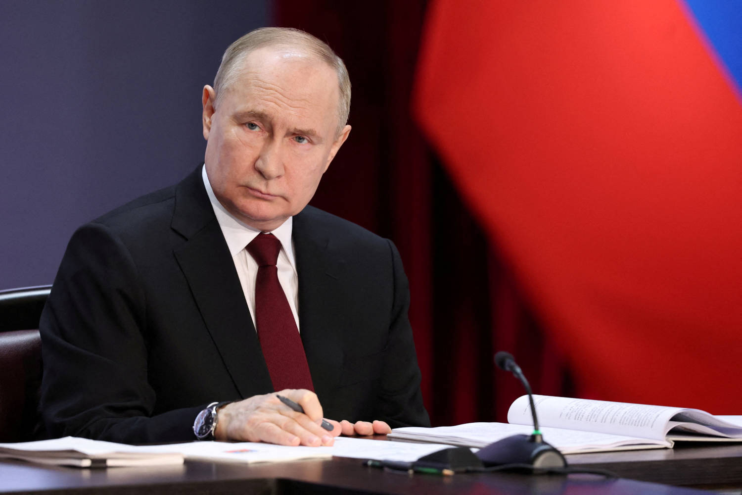 File Photo: Russian President Vladimir Putin In Moscow