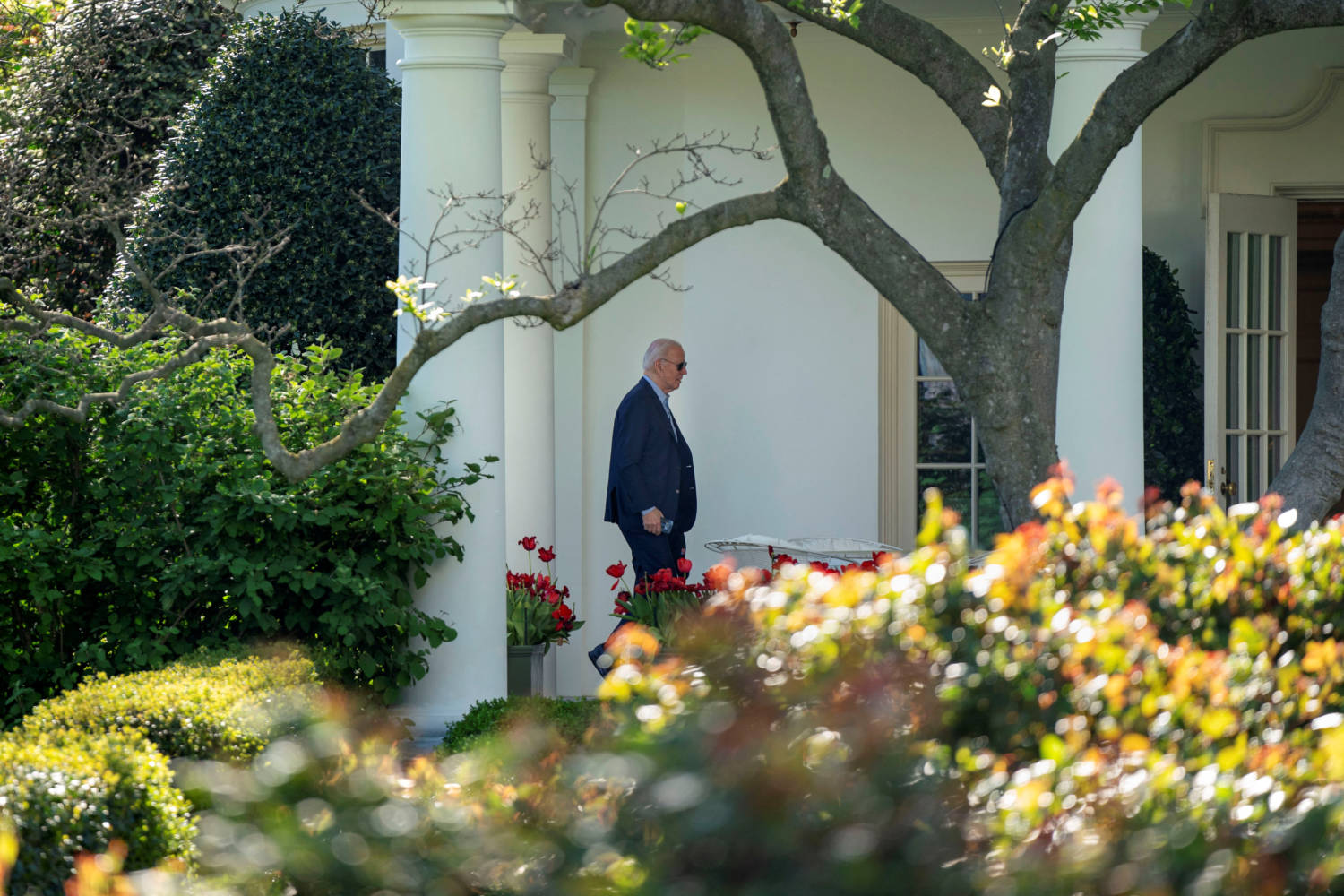 U.s. President Joe Biden Arrives At The White House