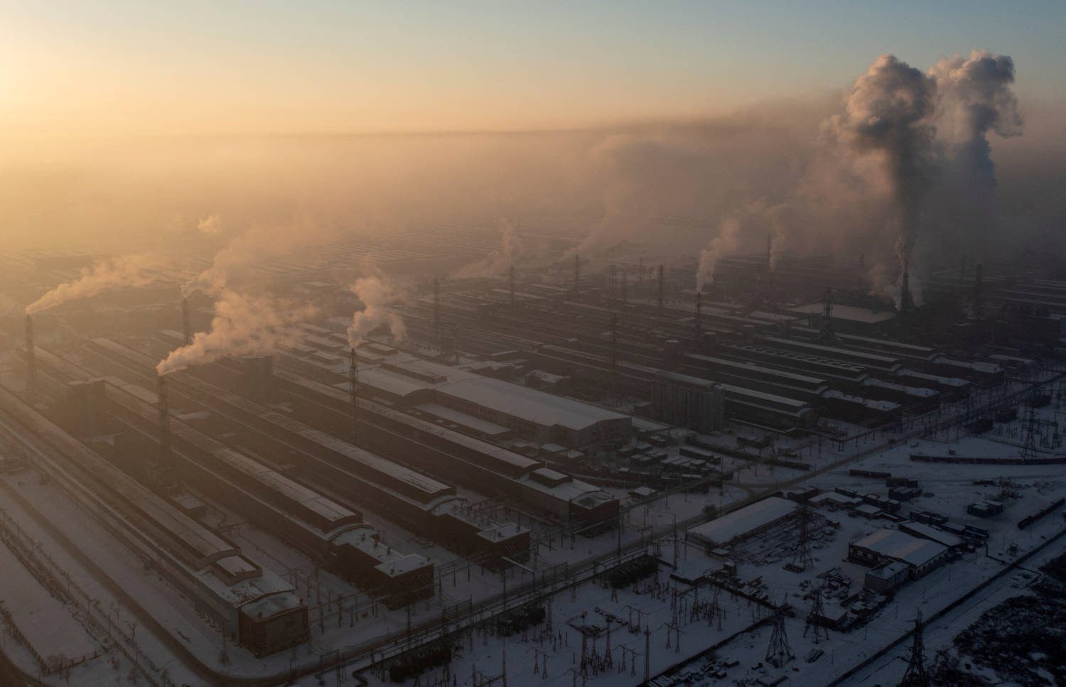 File Photo: A View Shows Rusal Aluminium Smelter In Krasnoyarsk, Russia