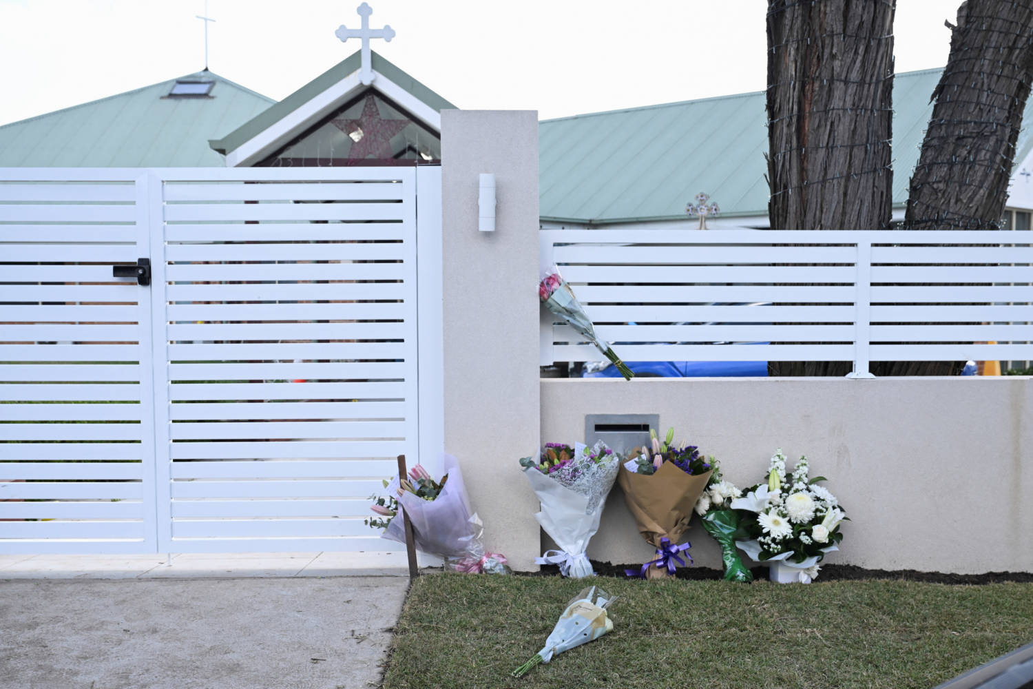 Aftermath Of A Knife Attack At The Assyrian Christ The Good Shepherd Church, In Sydney