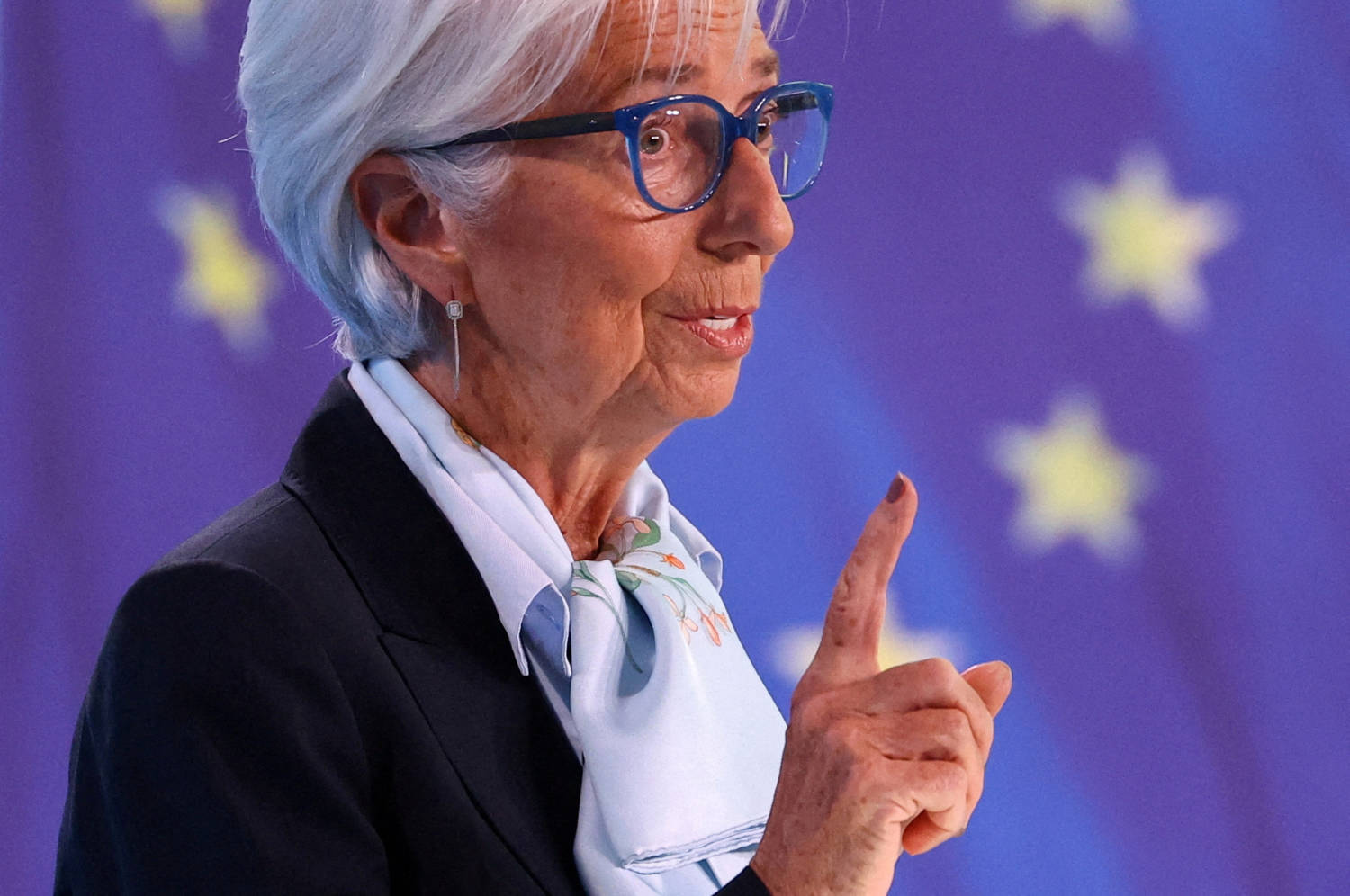 File Photo: Ecb President Lagarde Speaks Following The Governing Council's Monetary Policy Meeting, In Frankfurt