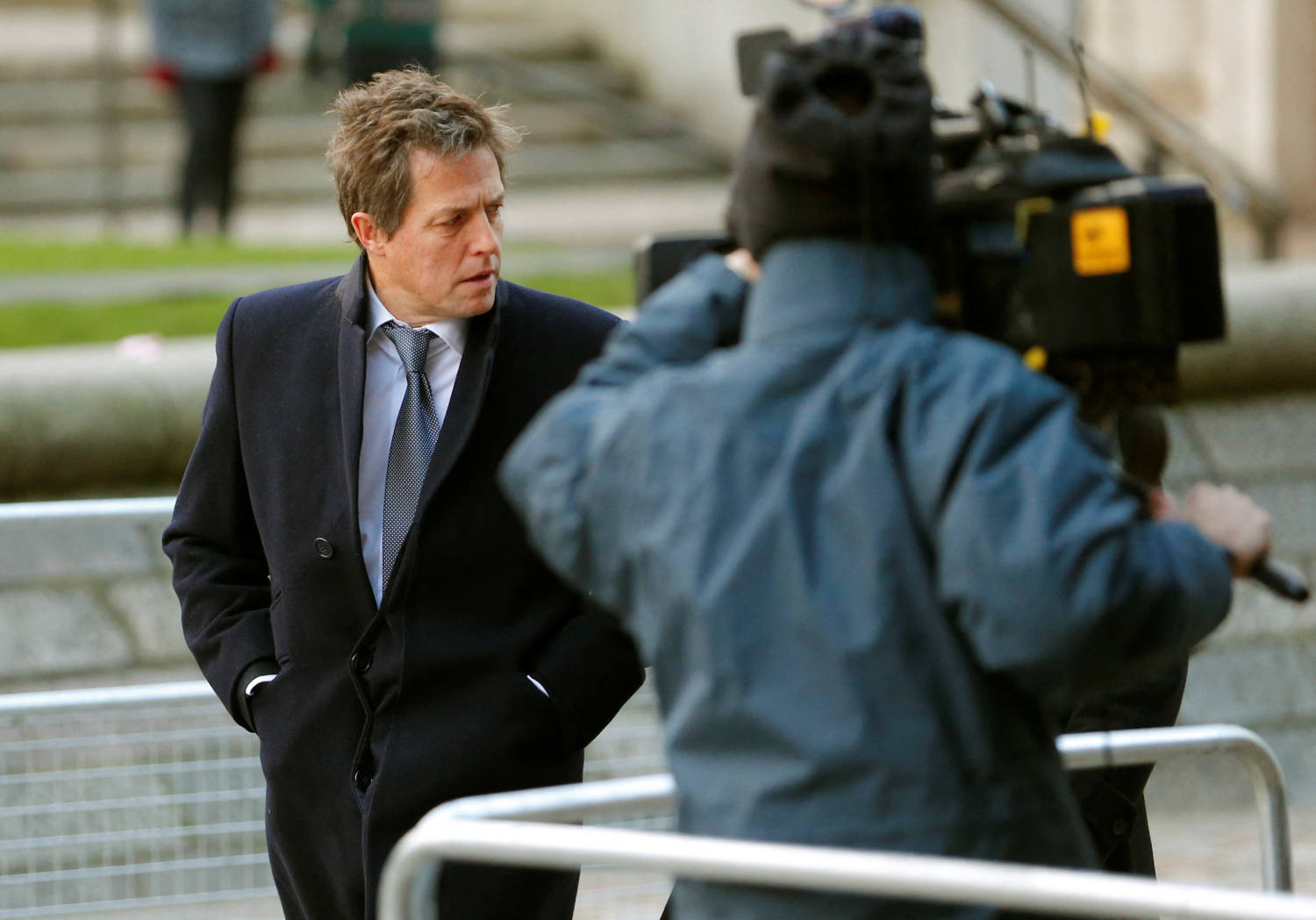 File Photo: Actor Hugh Grant, A High Profile Campaigner On Press Intrusion, Arrives To Attend The Release Of Lord Justice Brian Leveson Report On Media Practices In Central London