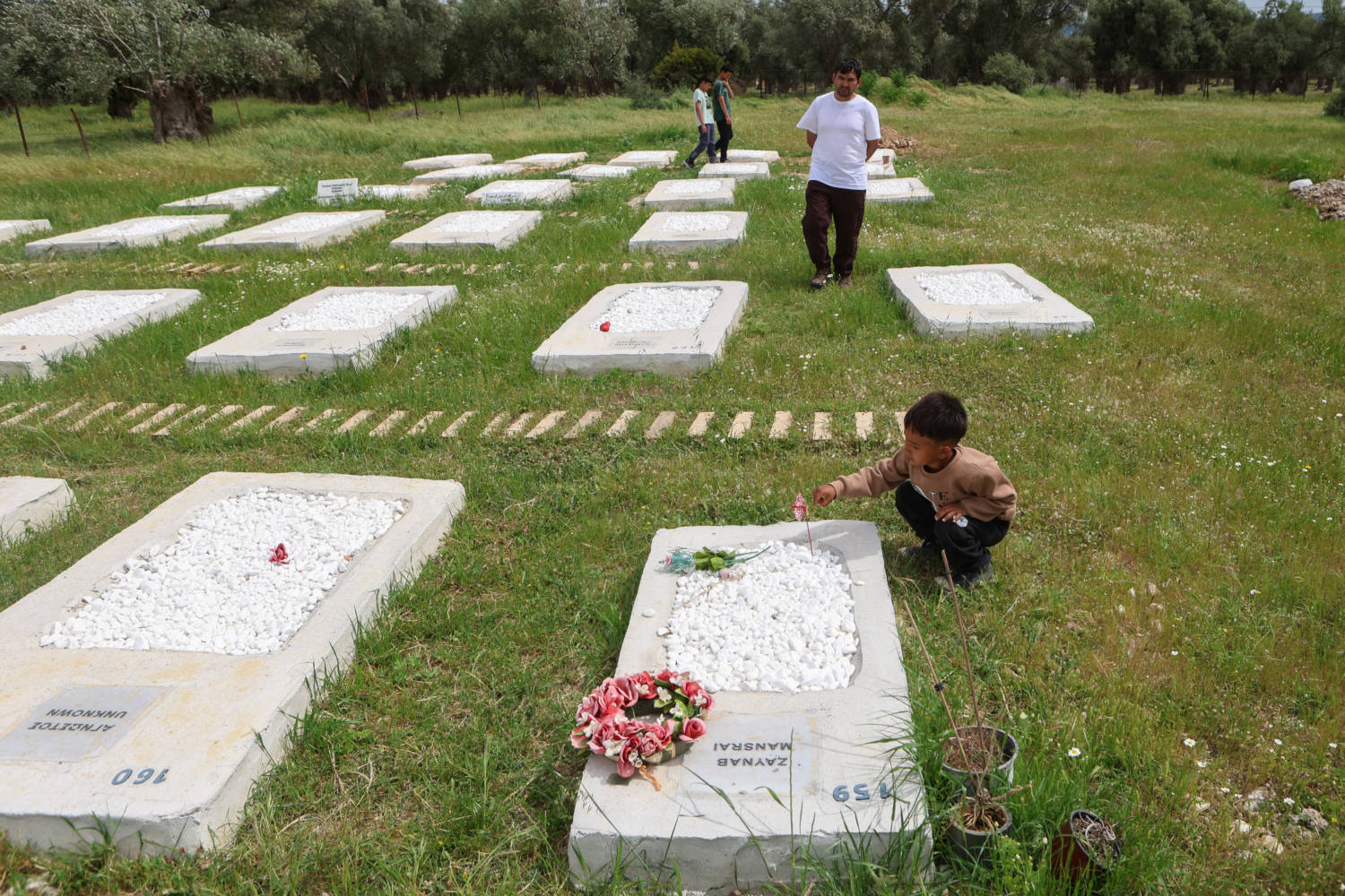 Renovated Burial Ground For Asylum Seekers Opens On Greece's Lesbos Island