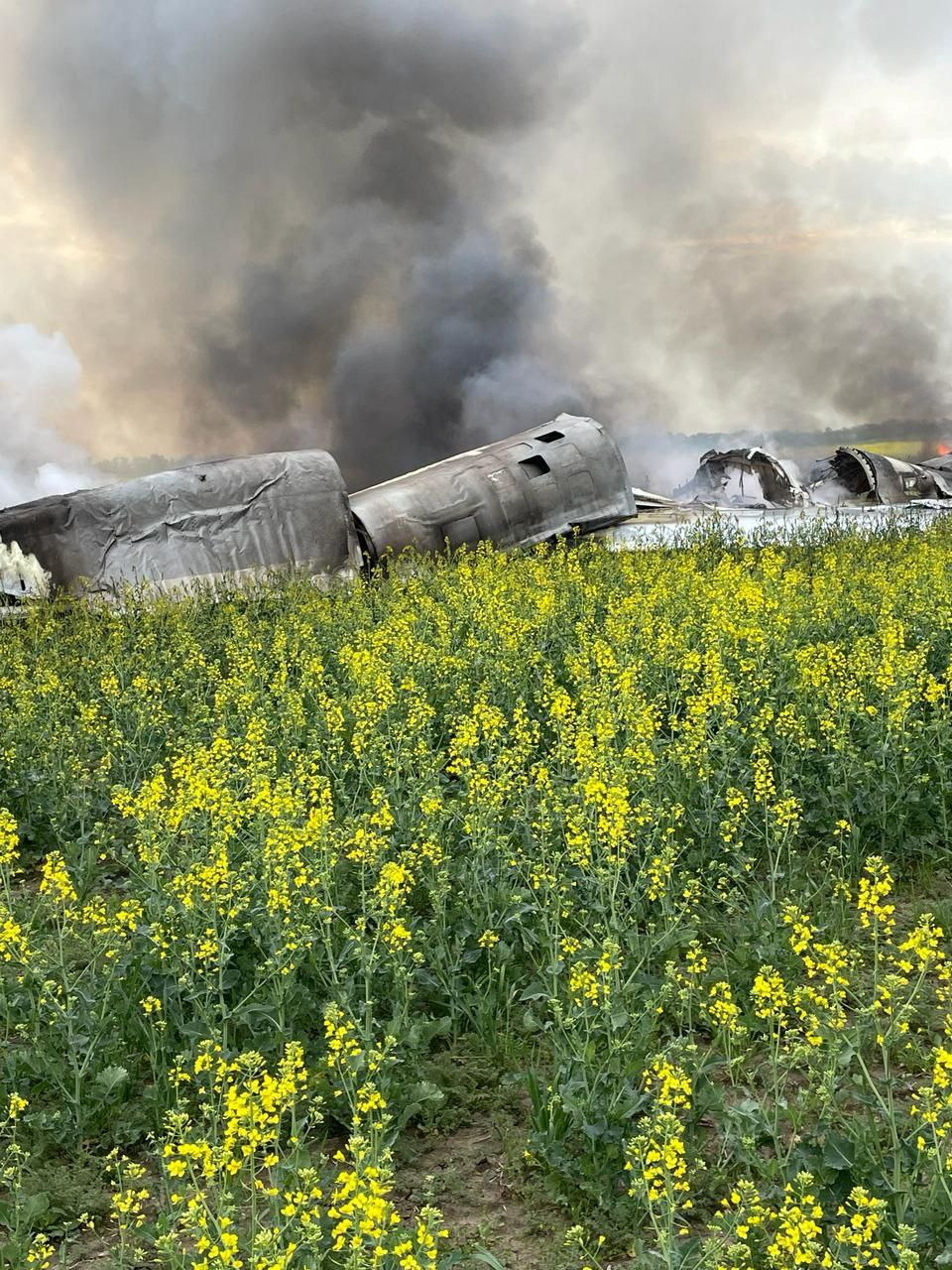 Russian Military Aircraft Crashes In Stavropol Region