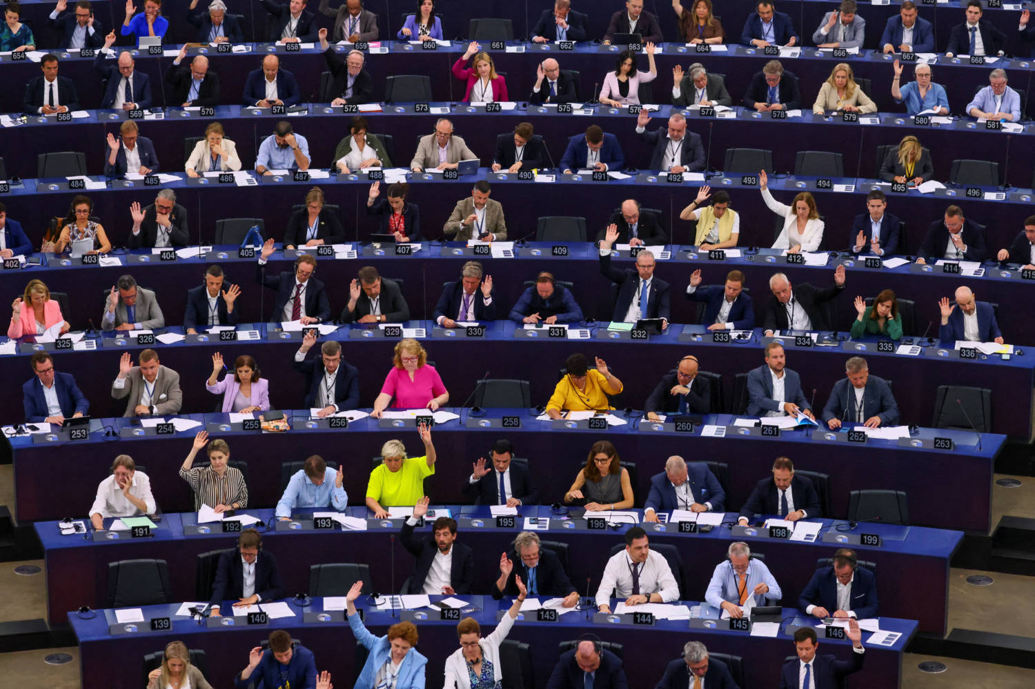 File Photo: Plenary Session At The European Parliament In Starsbourg