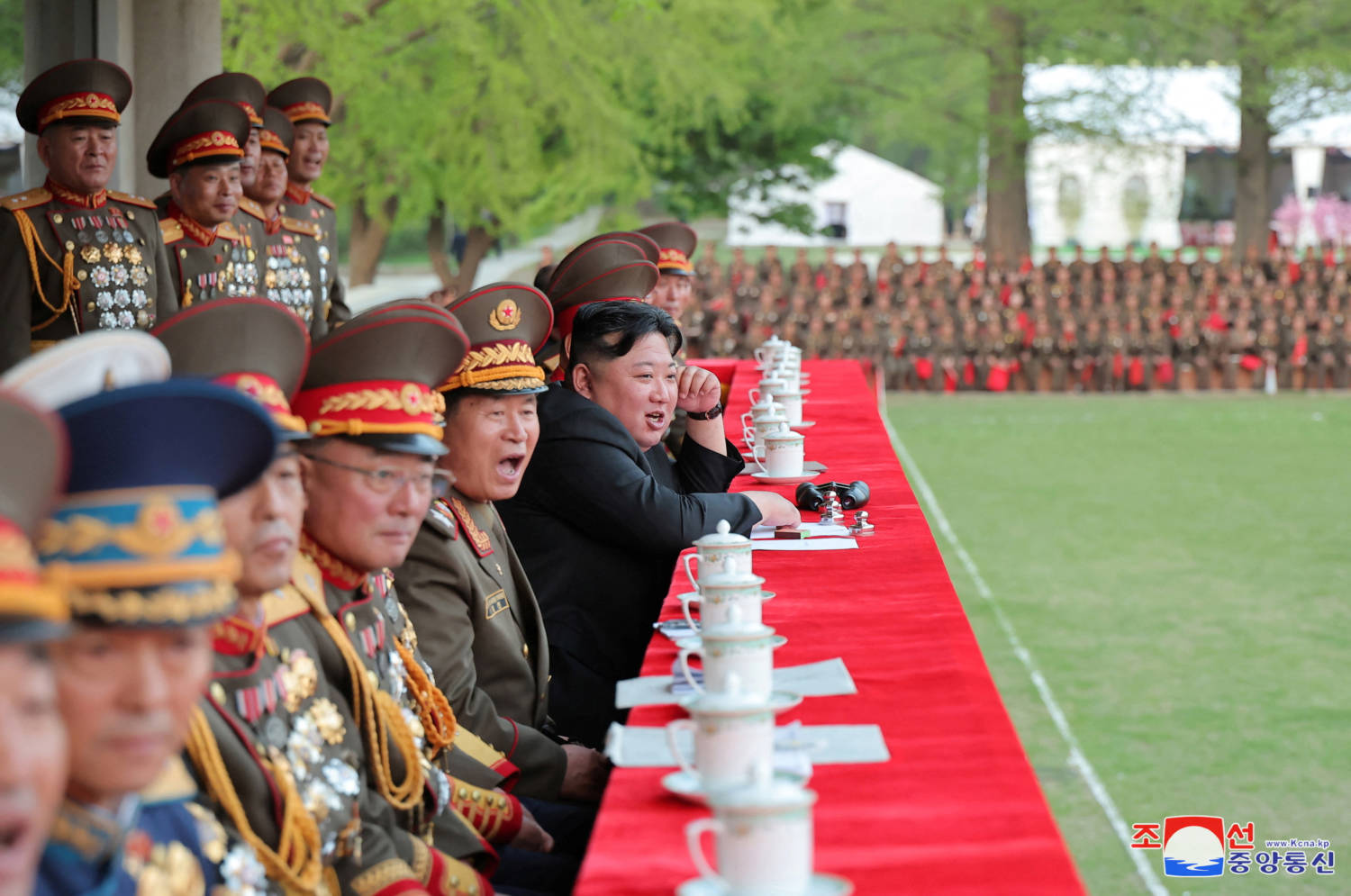 The 92nd Founding Anniversary Of The Korean People's Revolutionary Army