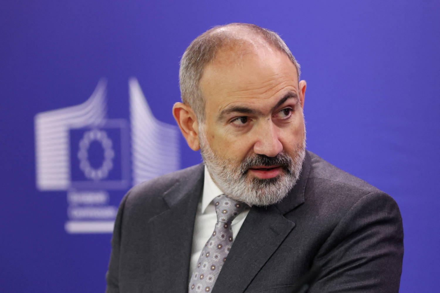 File Photo: Armenia's Prime Minister, Pashinyan, Is Pictured In Brussels