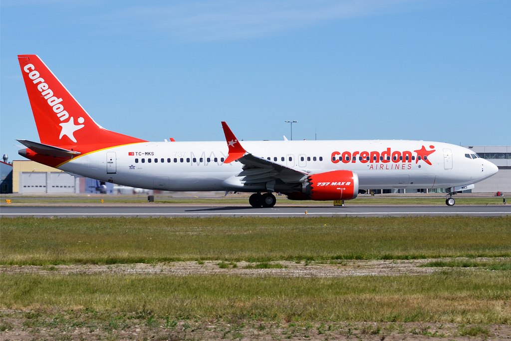 1024px Corendon Airlines, Tc Mks, Boeing 737 8 Max