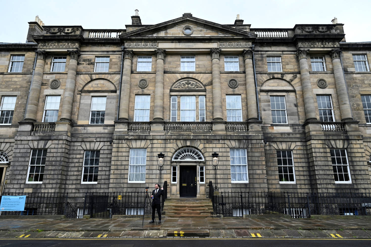 Scottish First Minister Humza Yousaf Press Conference At Bute House, Edinburgh