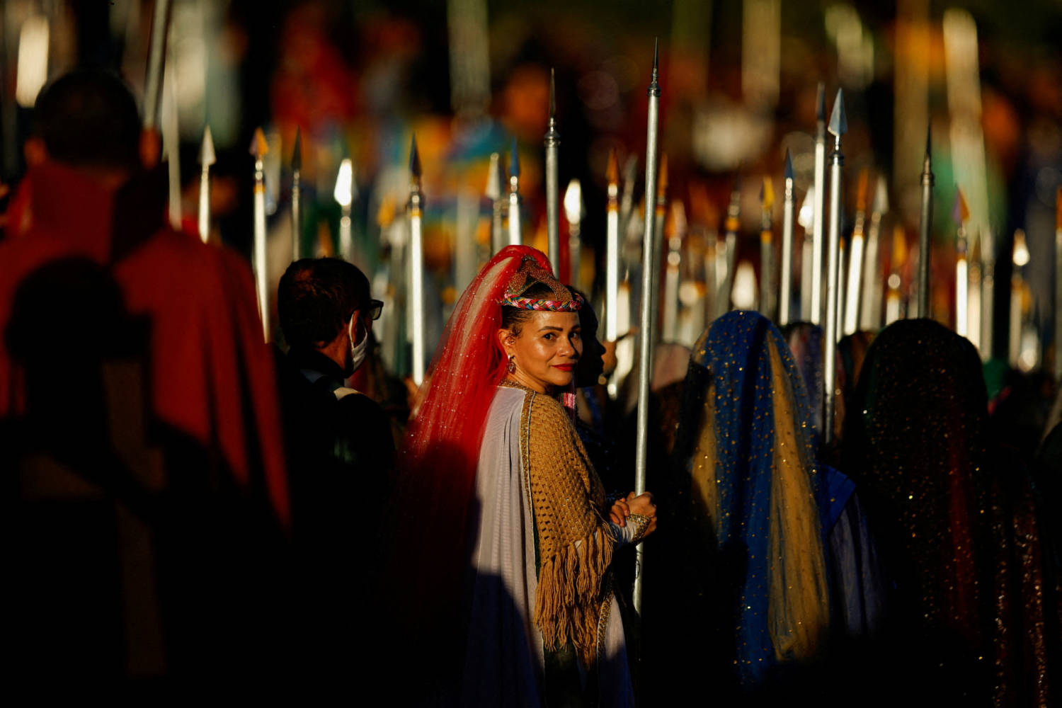 Worshippers Attend The Day Of The Spiritual Indoctrinator, Annual Celebrations At The Vale Do Amanhecer (valley Of The Dawn) Community In The Planaltina Neighbourhood Of Brasilia