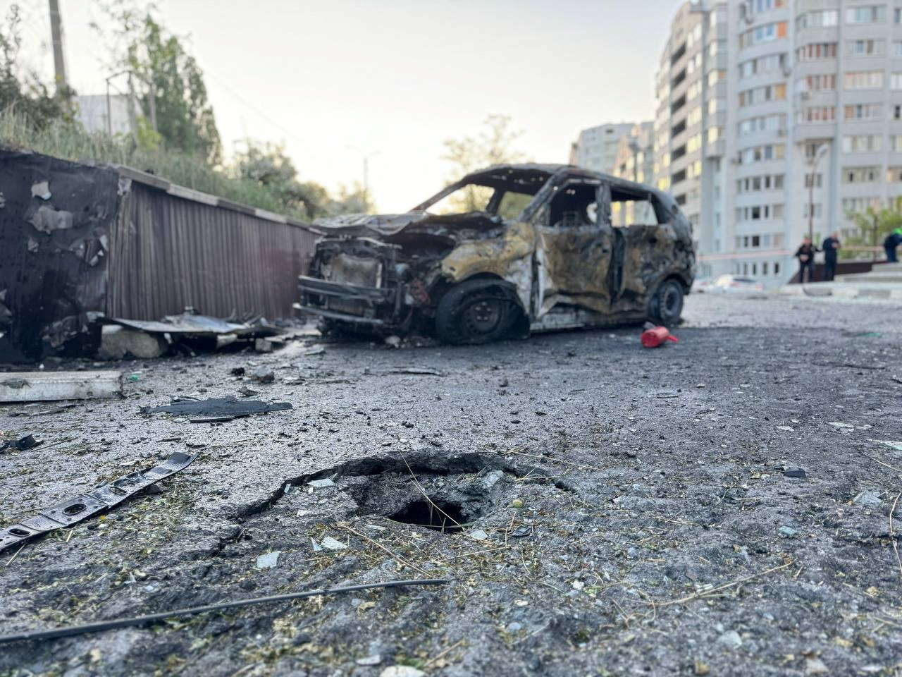 Aftermath Of Air Attack In Belgorod
