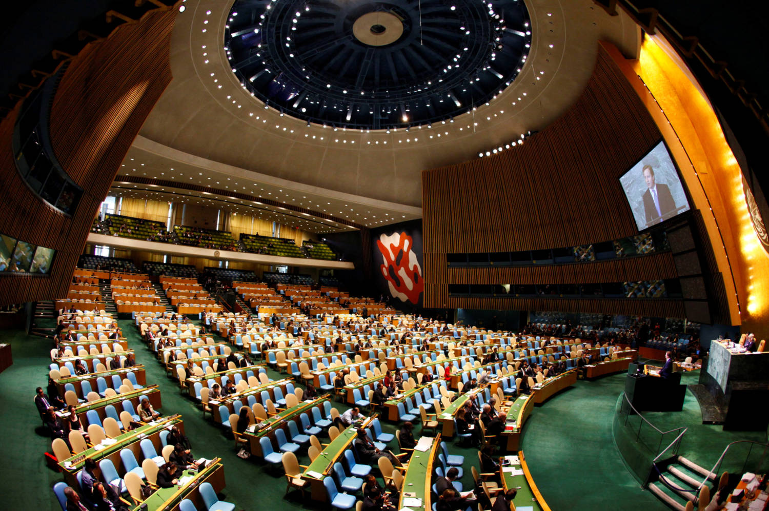 File Photo: United Nations General Assembly Chamber