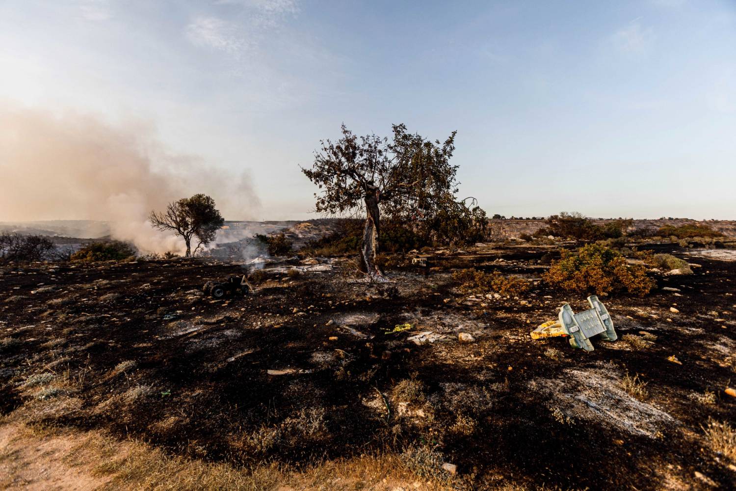 Cyprus : Wildfire In Ipsonas
